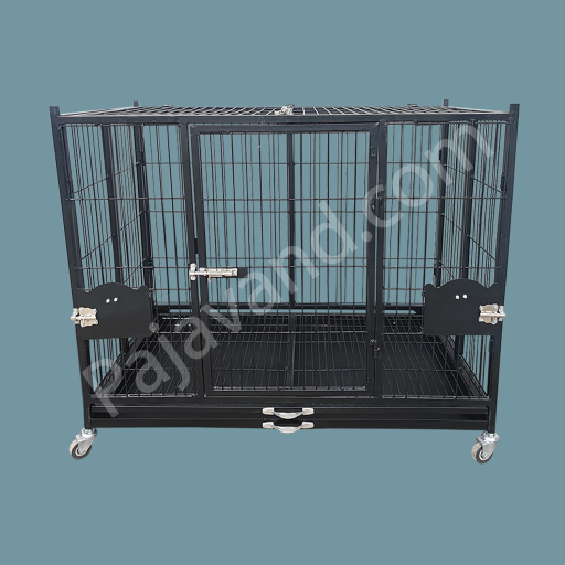 Pajavand Boarding Cage Size 3 with Bowls