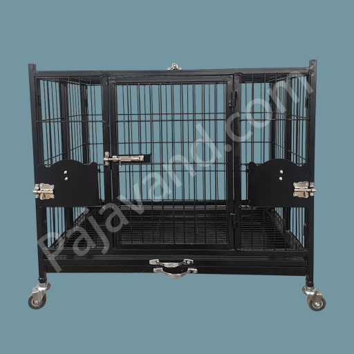 Boarding Cage Size 2 with Bowls
