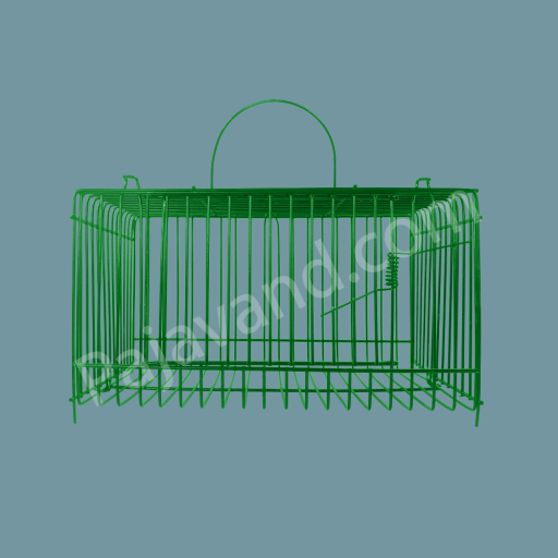 Pajavand Small Size Pet Carrier Cage - Green