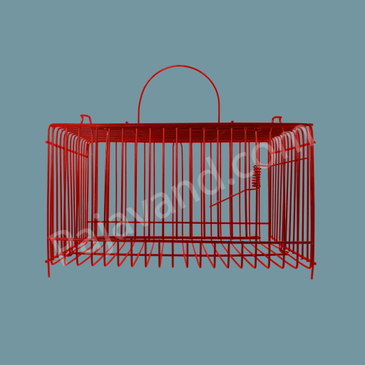 Pajavand Small Size Pet Carrier Cage - Red
