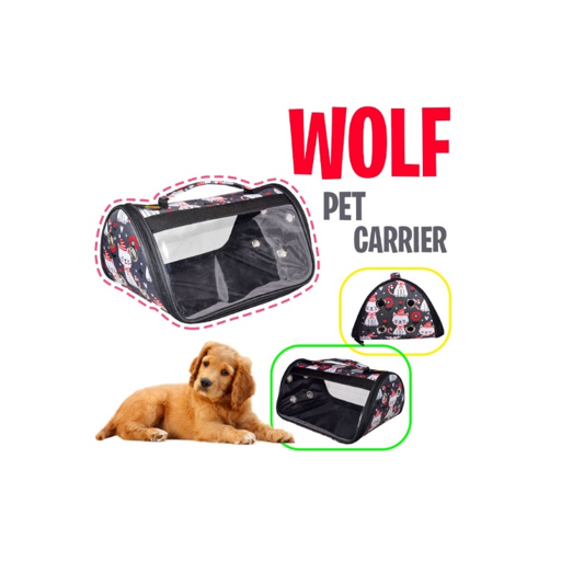 کیف دو طرف طلق دار مدل Wolf