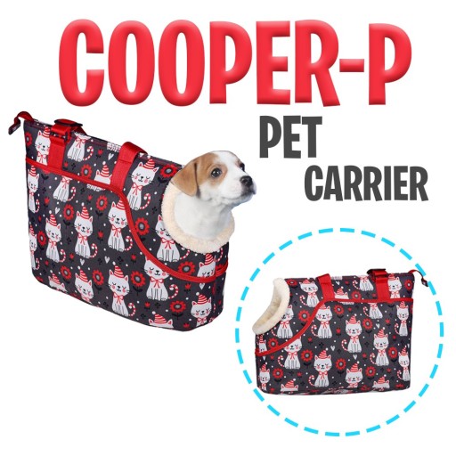 کیف زنانه دنیل پارچه ای طرح دار  مدل Cooper-P