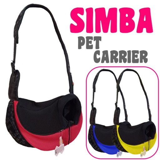 کیف حمل زمینه مشکی و راشل جلو رنگی دنیل مدل SIMBA