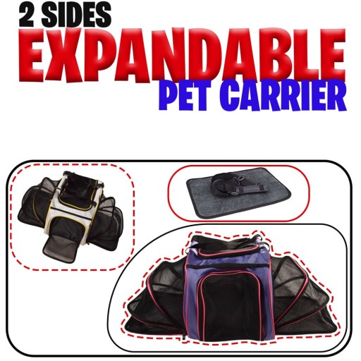 کیف حمل دو طرف بازشو دنیل مدل EXPANDABLE